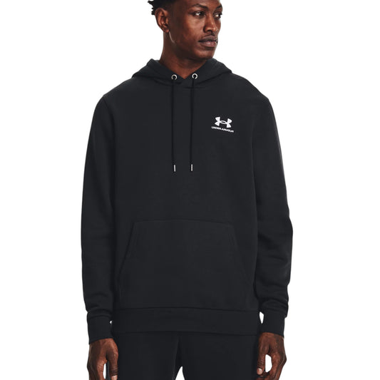 Mens Under Armour Icon Essential Fleece Hoodie Black