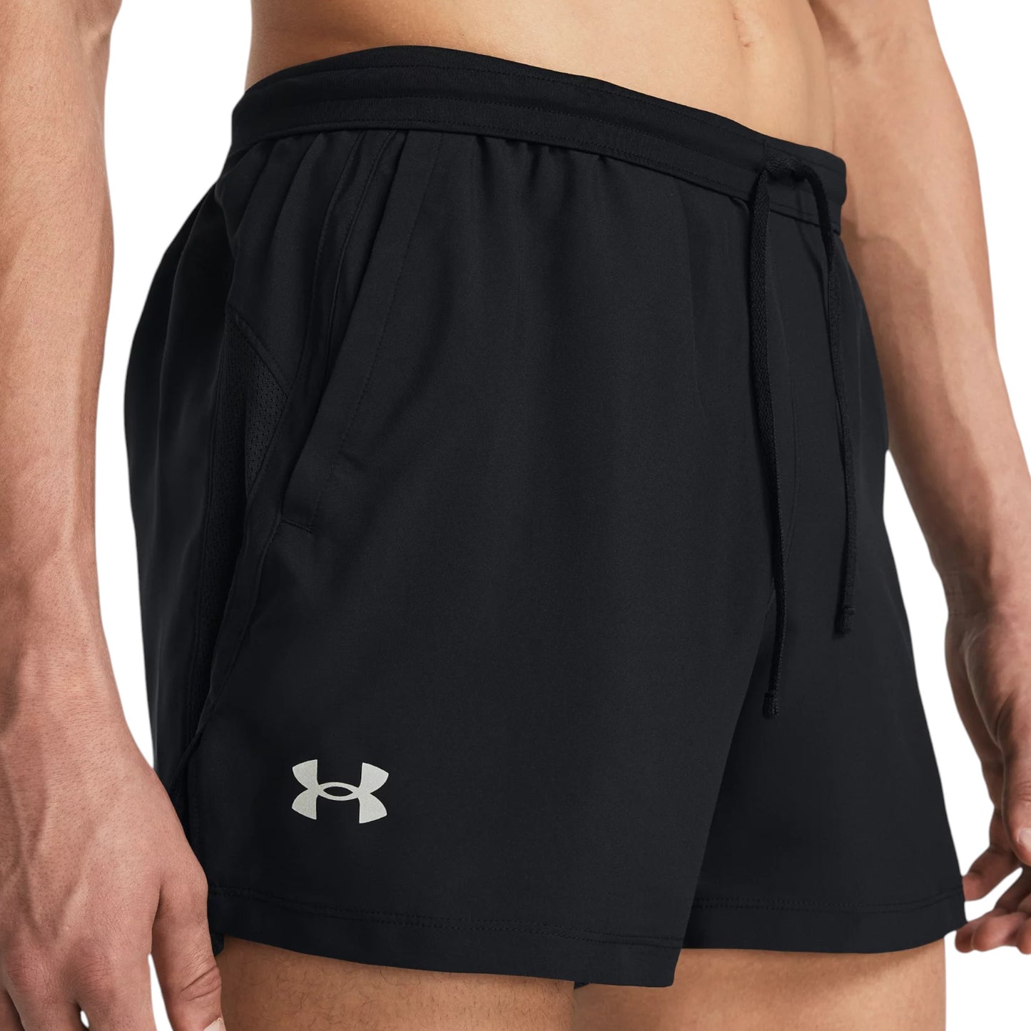 Mens Under Armour Launch 5 Inch Shorts Black