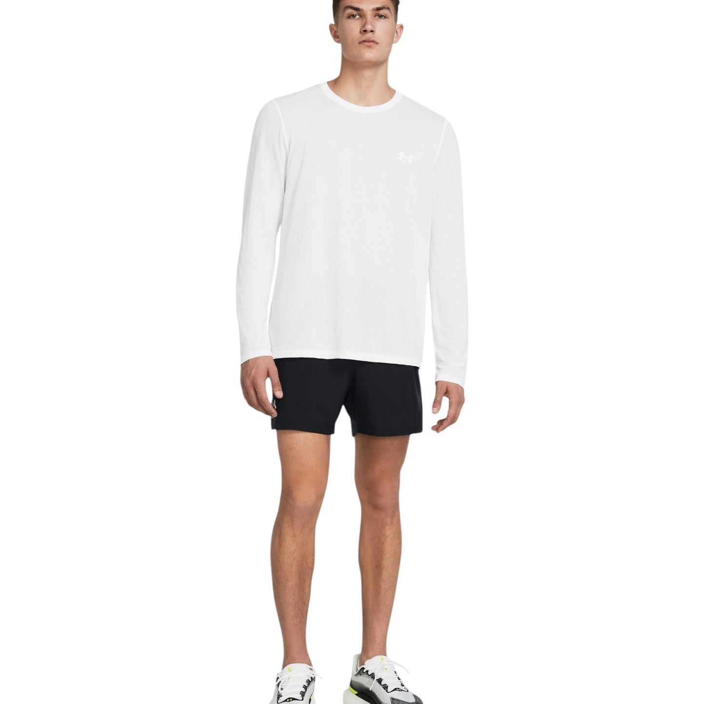 Mens Under Armour Launch 5 Inch Shorts Black