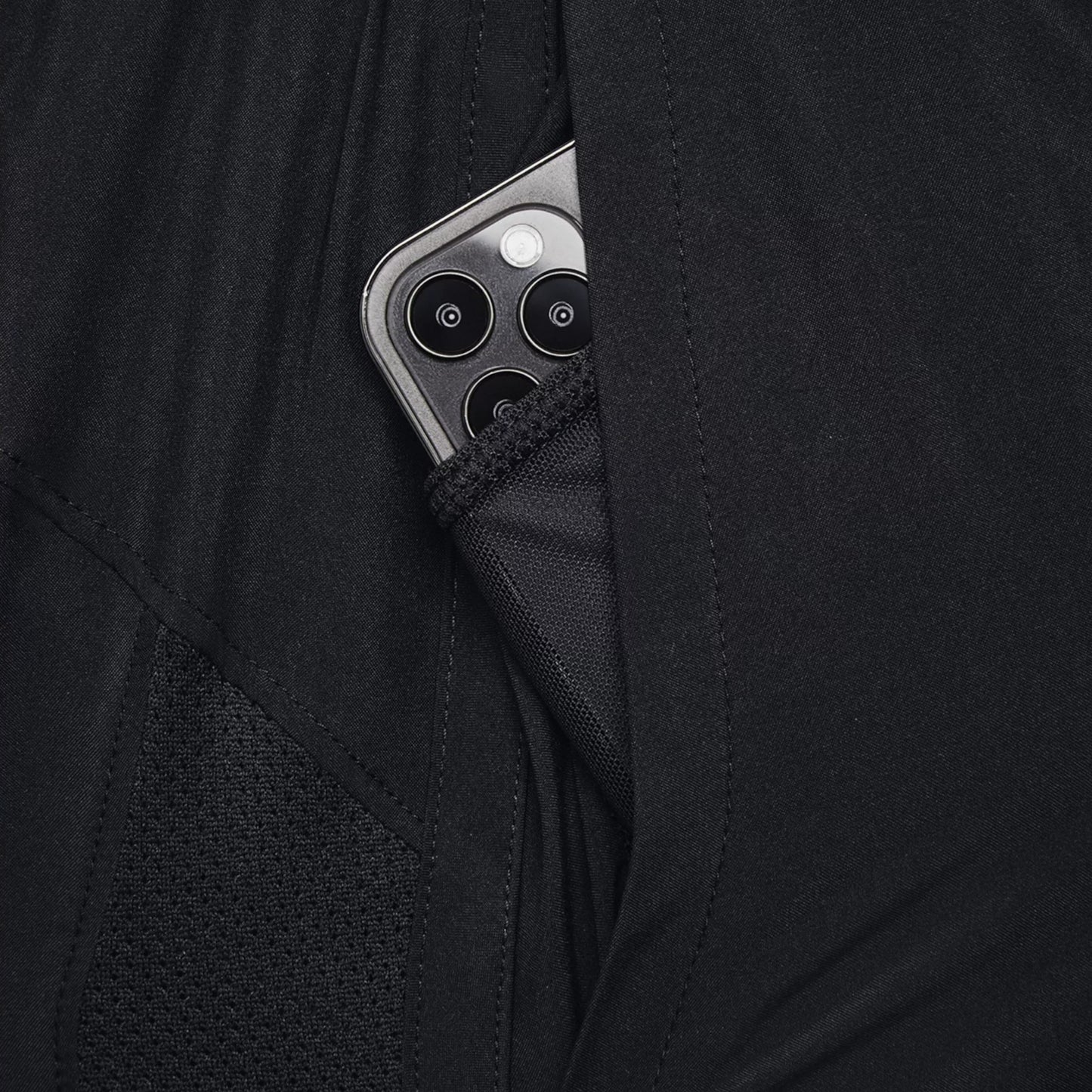 Mens Under Armour Launch 5 Inch Shorts Black