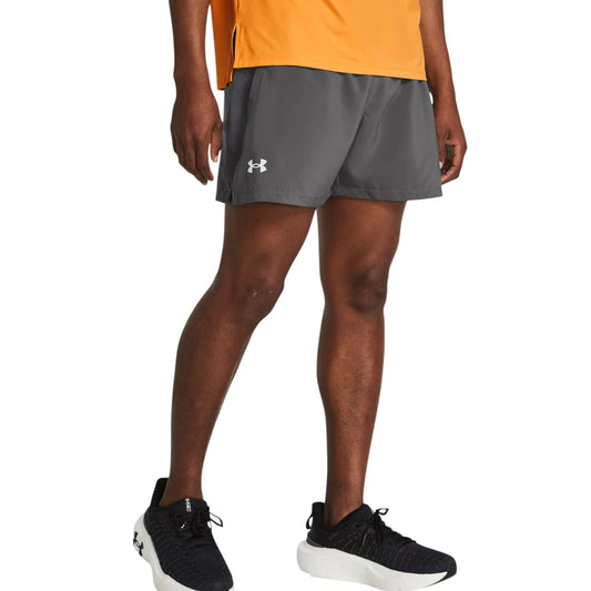 Mens Under Armour Launch 5 Inch Shorts Castlerock
