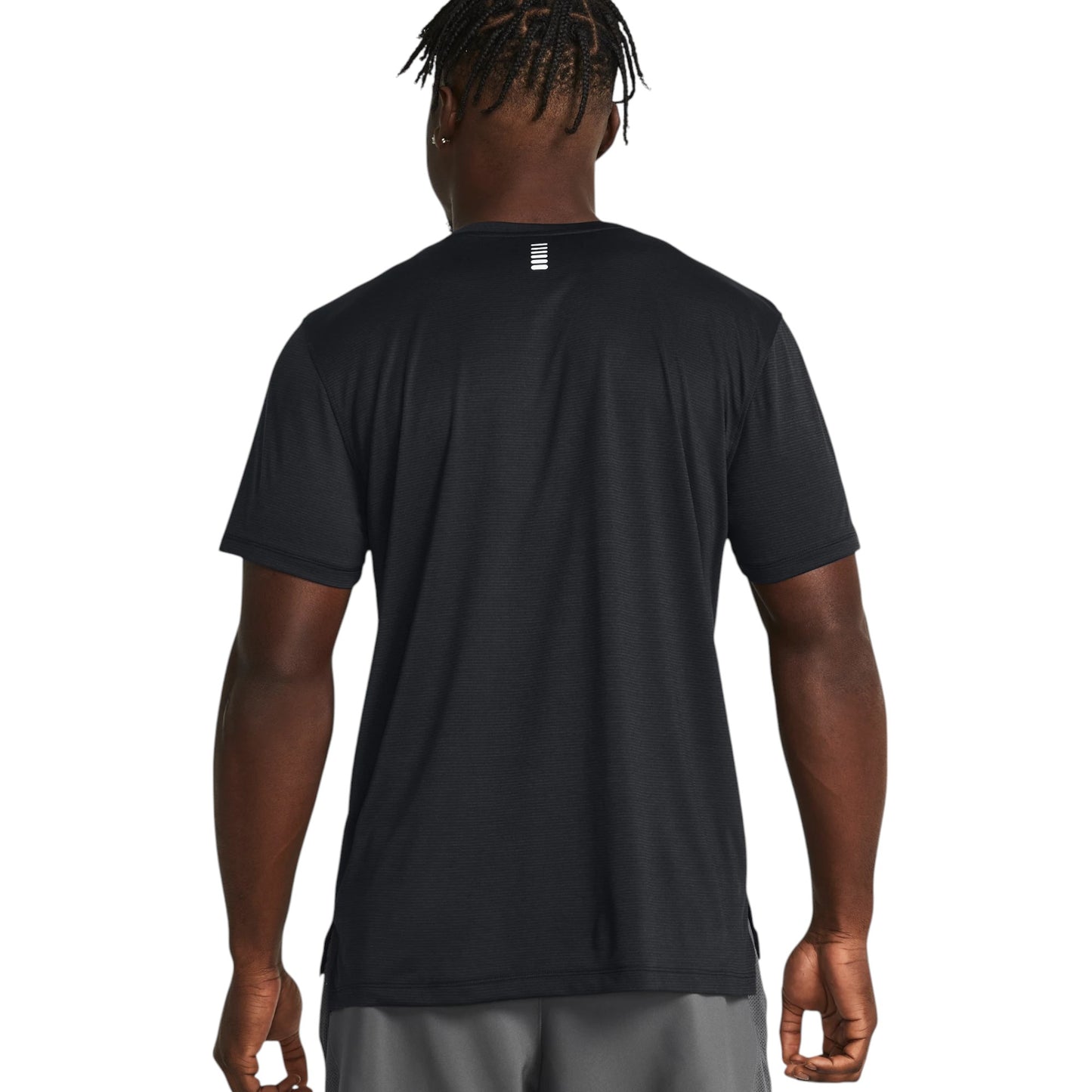 Mens Under Armour Launch Short Sleeve T-Shirt Black