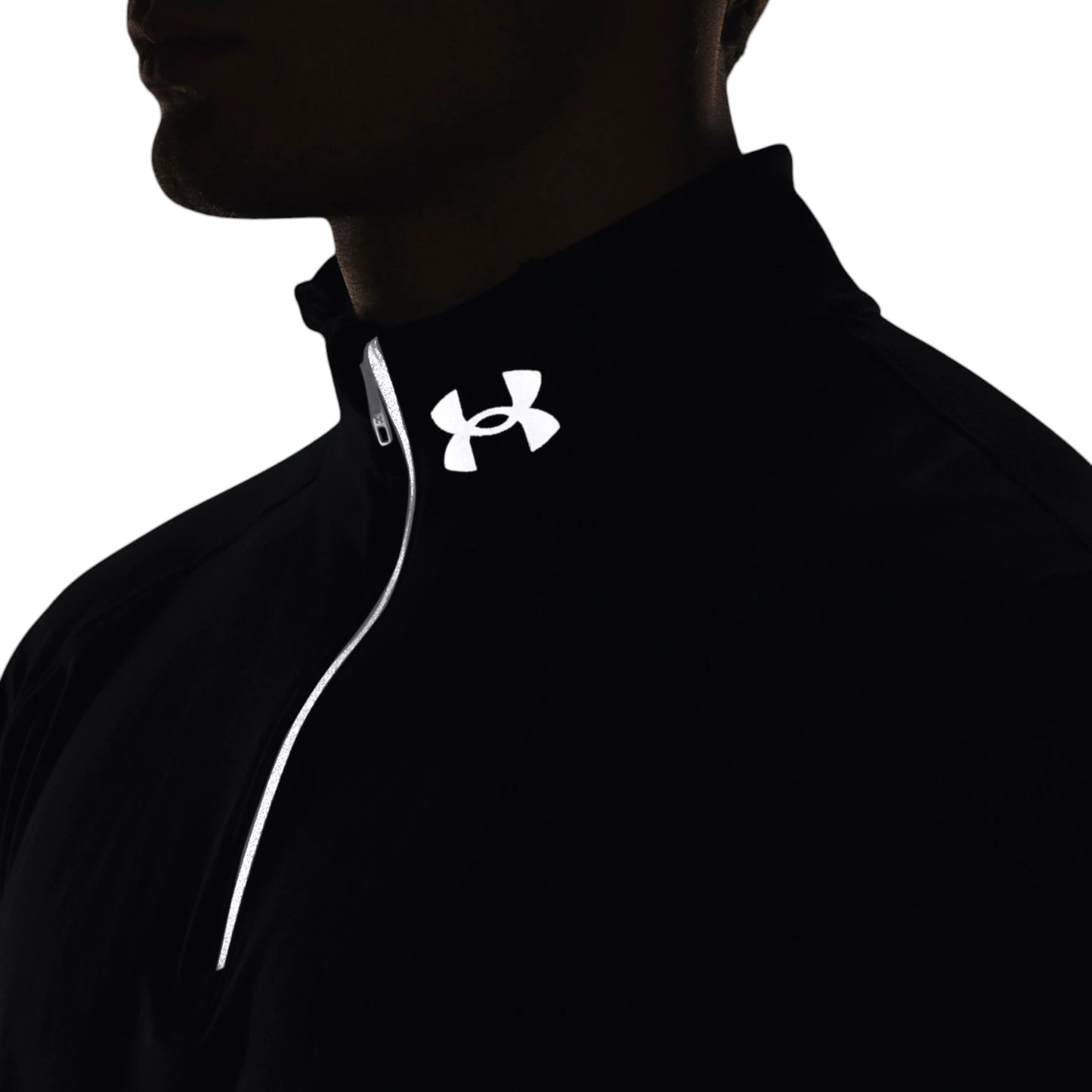Mens Under Armour Launch Pro Quarter Zip Shirt Black