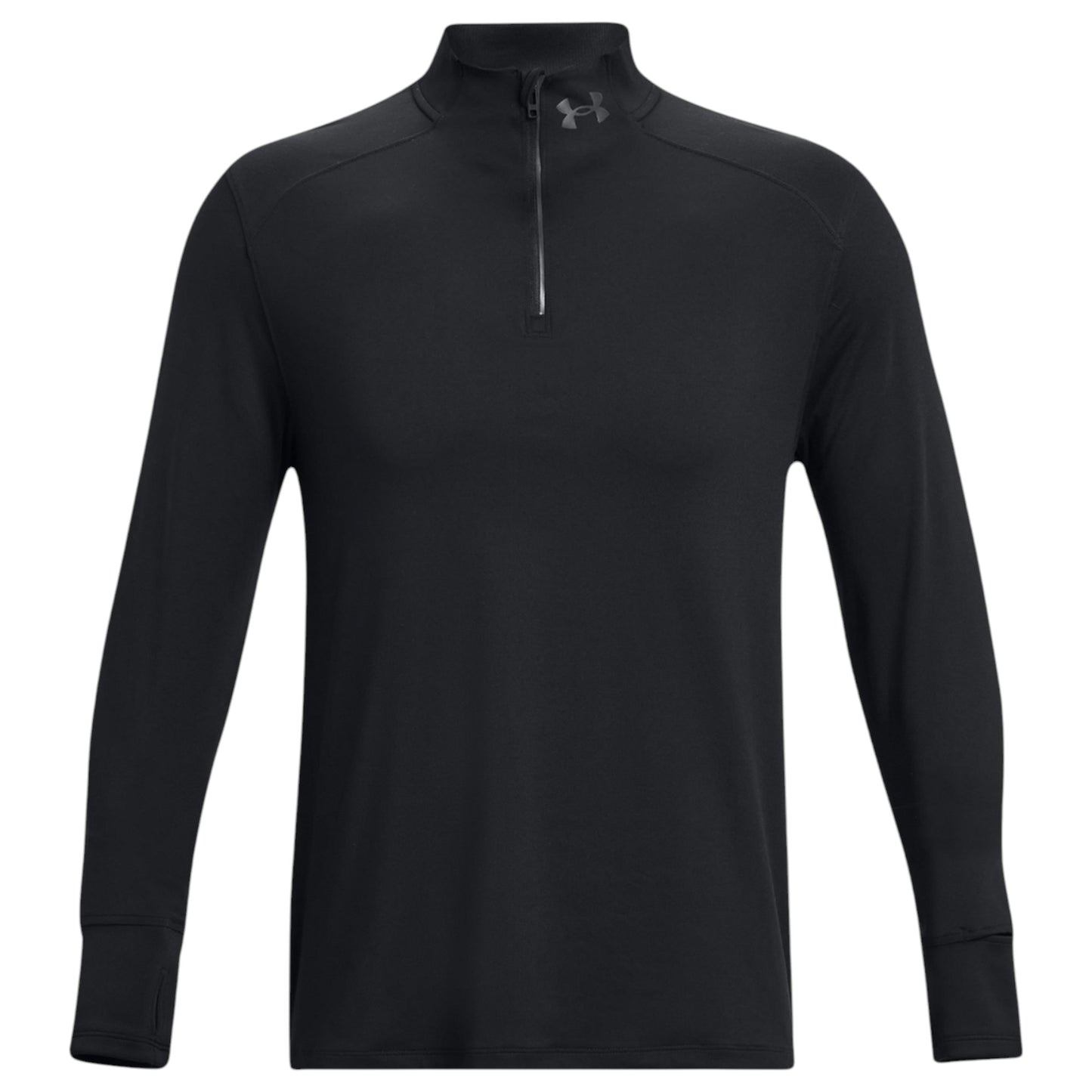 Mens Under Armour Launch Pro Quarter Zip Shirt Black