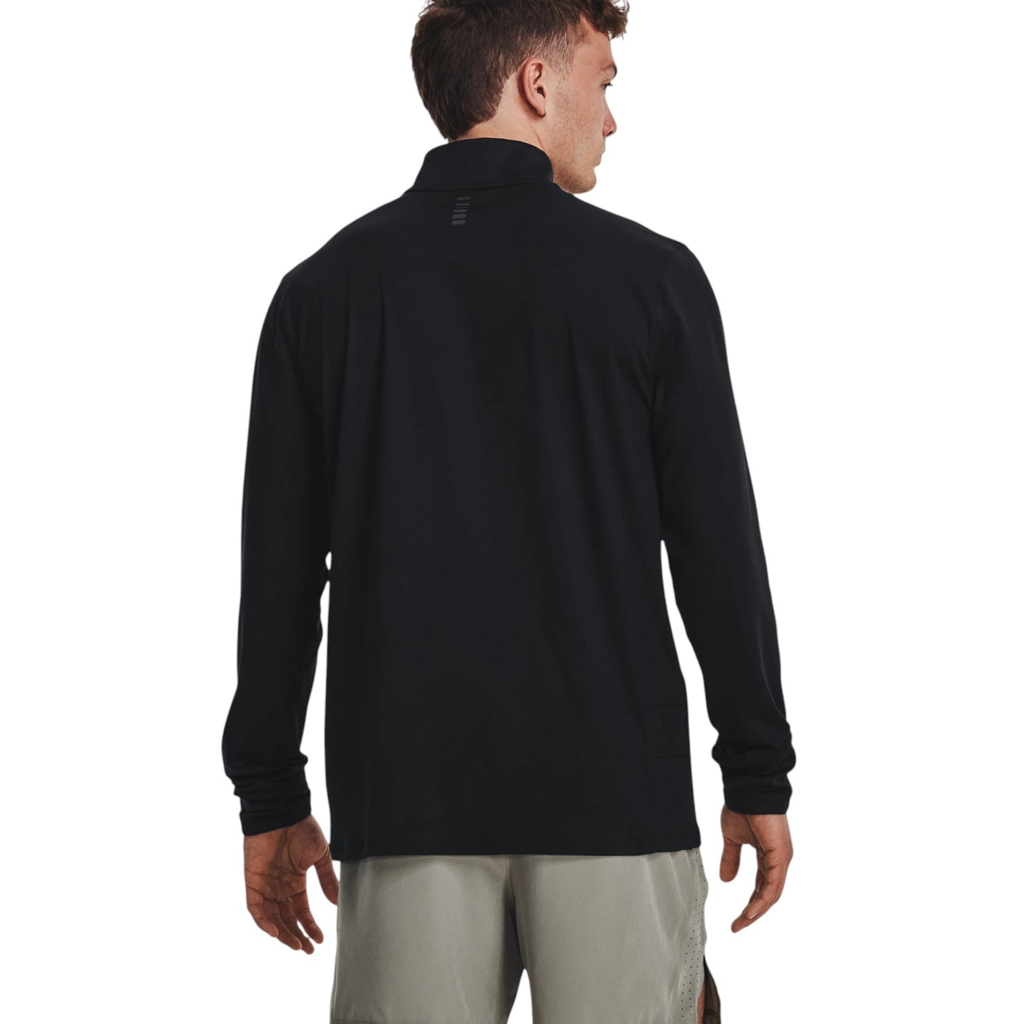 Mens Under Armour Launch Pro Quarter Zip Shirt Black