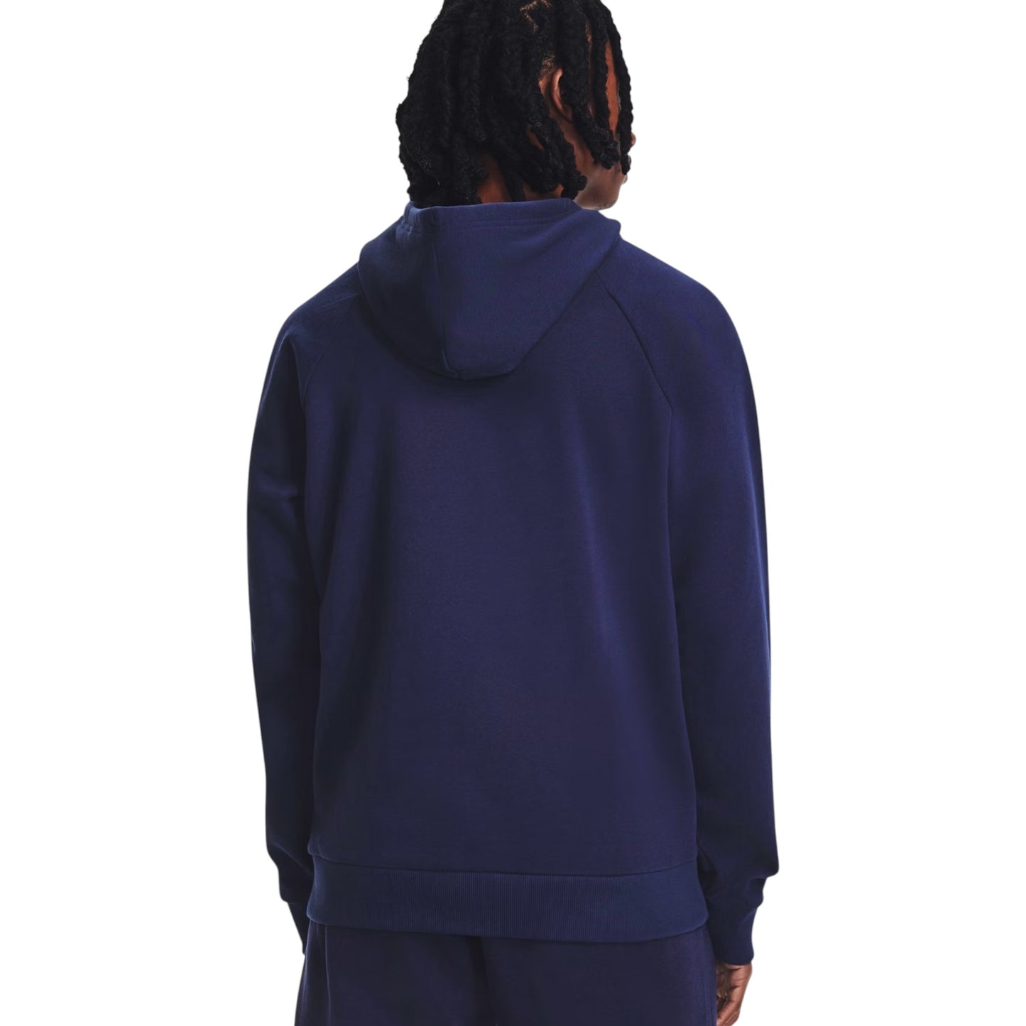 Mens Under Armour Rival Fleece Hoodie Navy