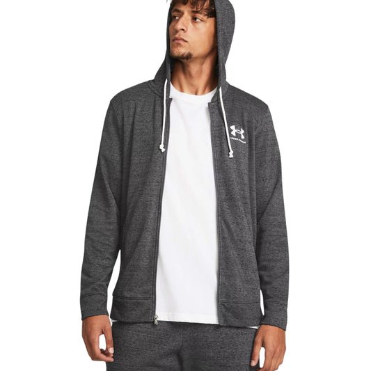 Mens Under Armour Rival Terry Full Zip Jacket Jacket Castlerock