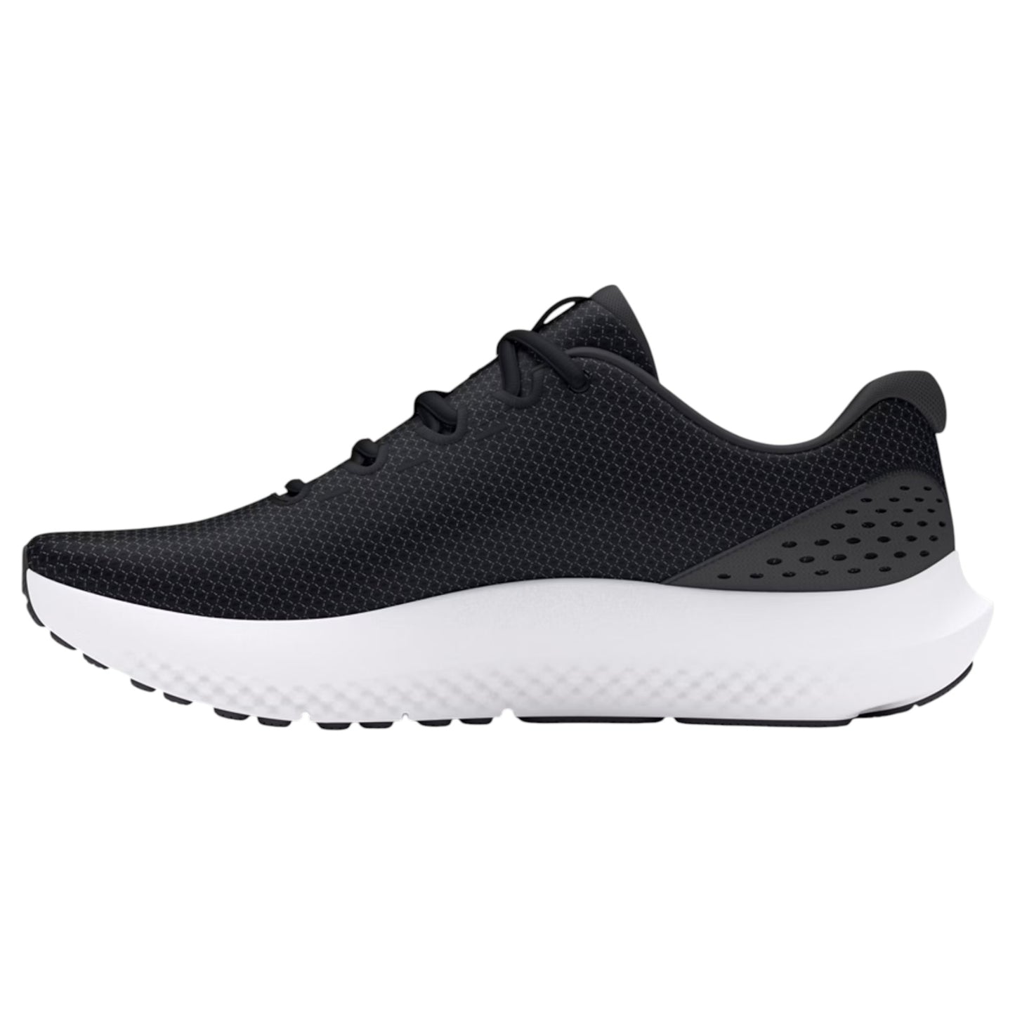 Mens Under Armour Surge 4 Shoes Black/White