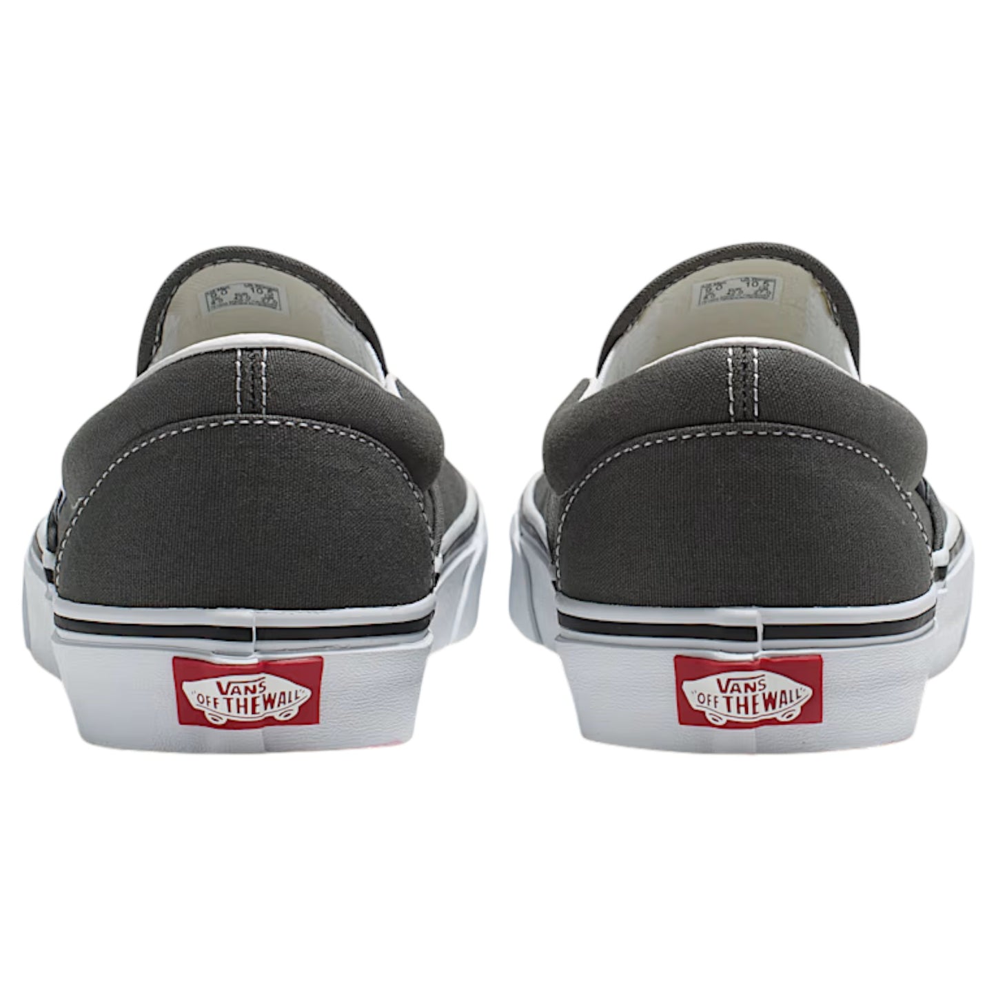Mens Vans Classic Slip In Shoes Charcoal