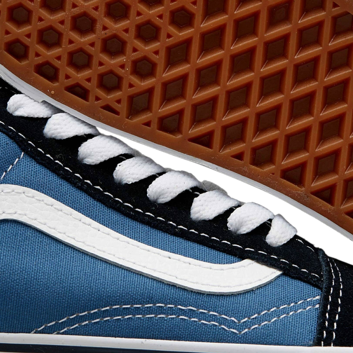 Mens Vans Old Skool Shoes Navy