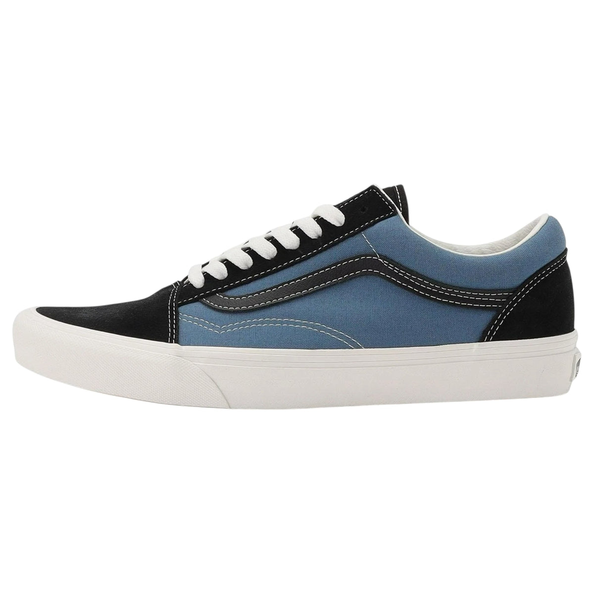 Mens Vans Old Skool Basics Shoes Navy/Black