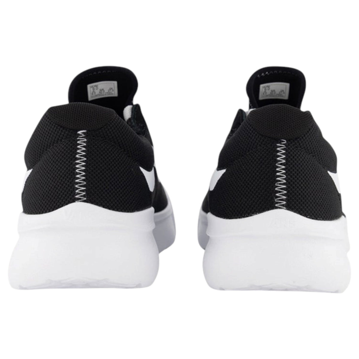 Mens Vans Range BRZ Mesh Shoes White/Black
