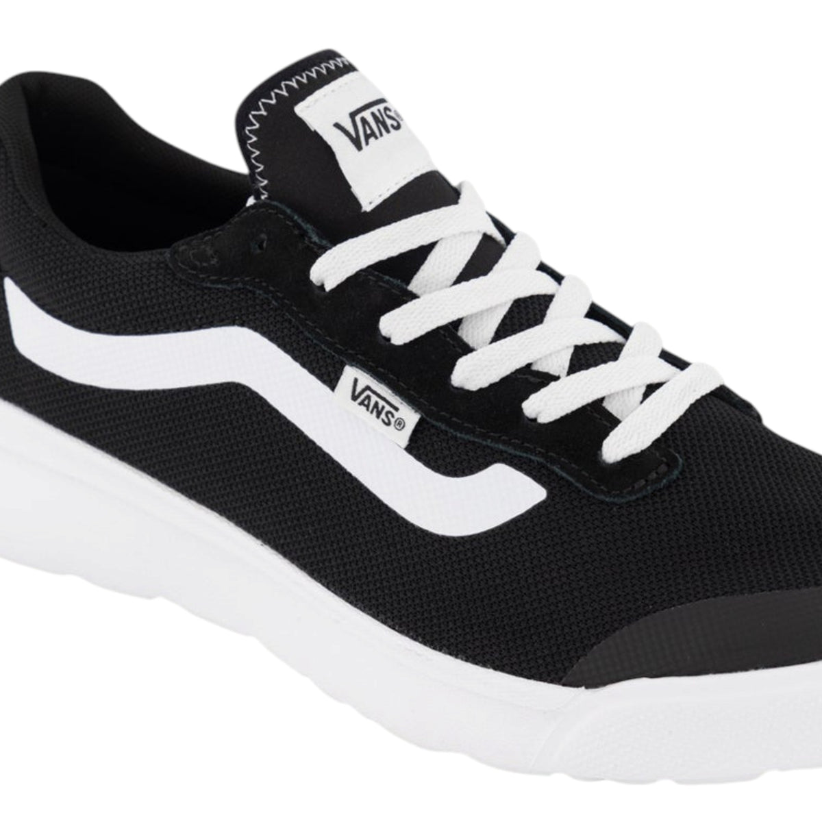Mens Vans Range BRZ Mesh Shoes White/Black