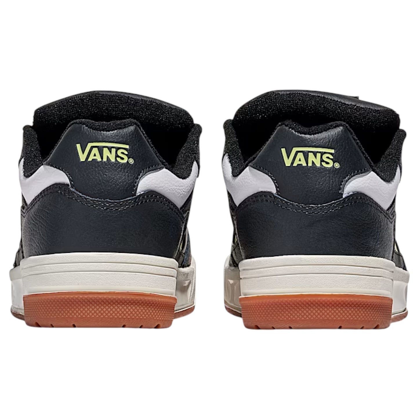 Mens Vans Upland Shoes Black/Lime