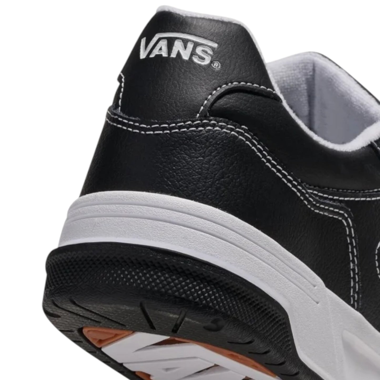 Mens Vans Upland Shoes Black/White