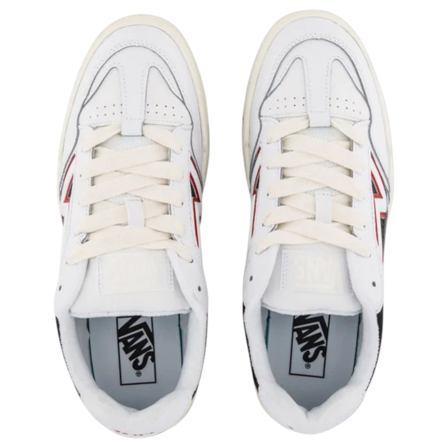 Mens Vans Upland Shoes White/Black