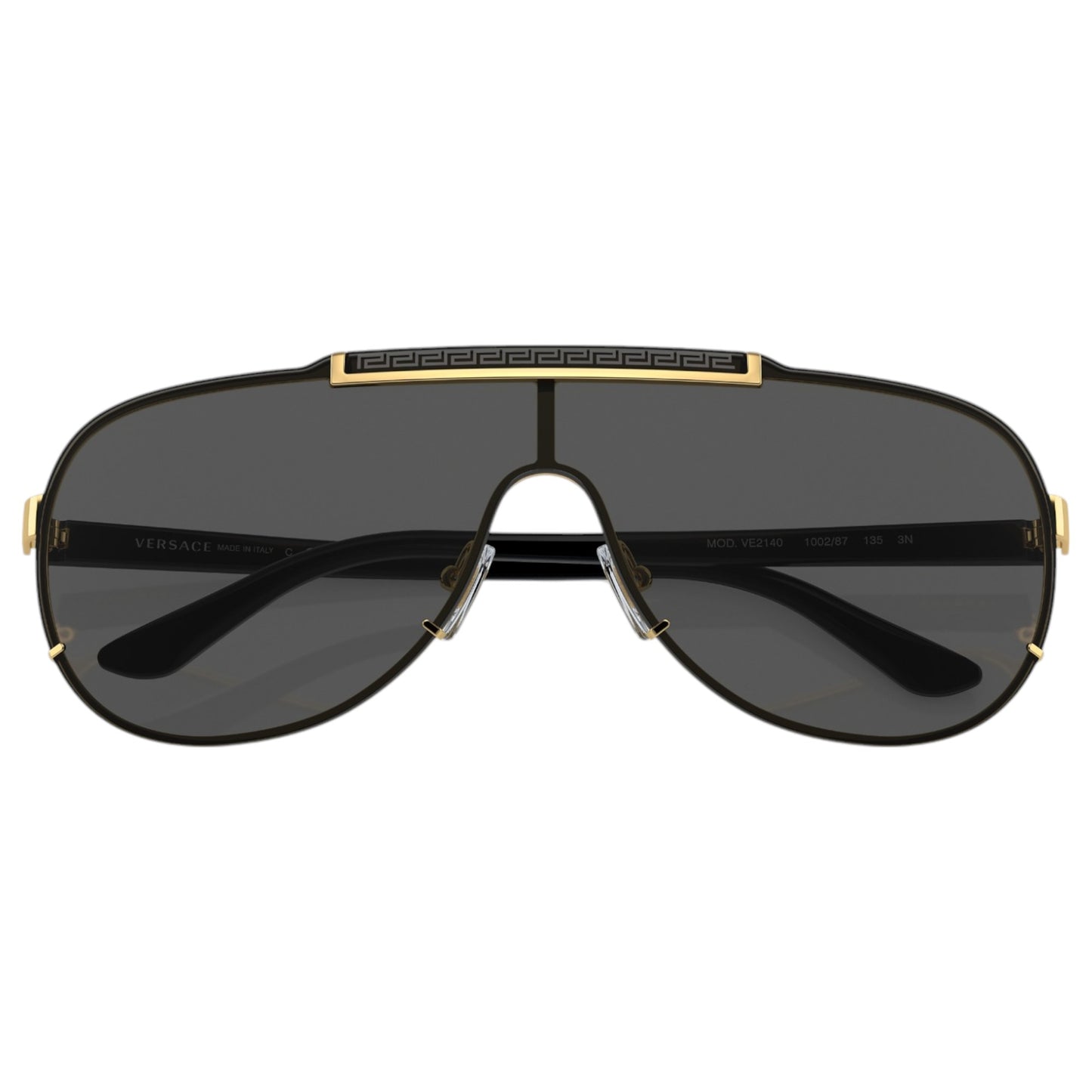 Mens Versace VE2140 Sunglasses Gold/Grey