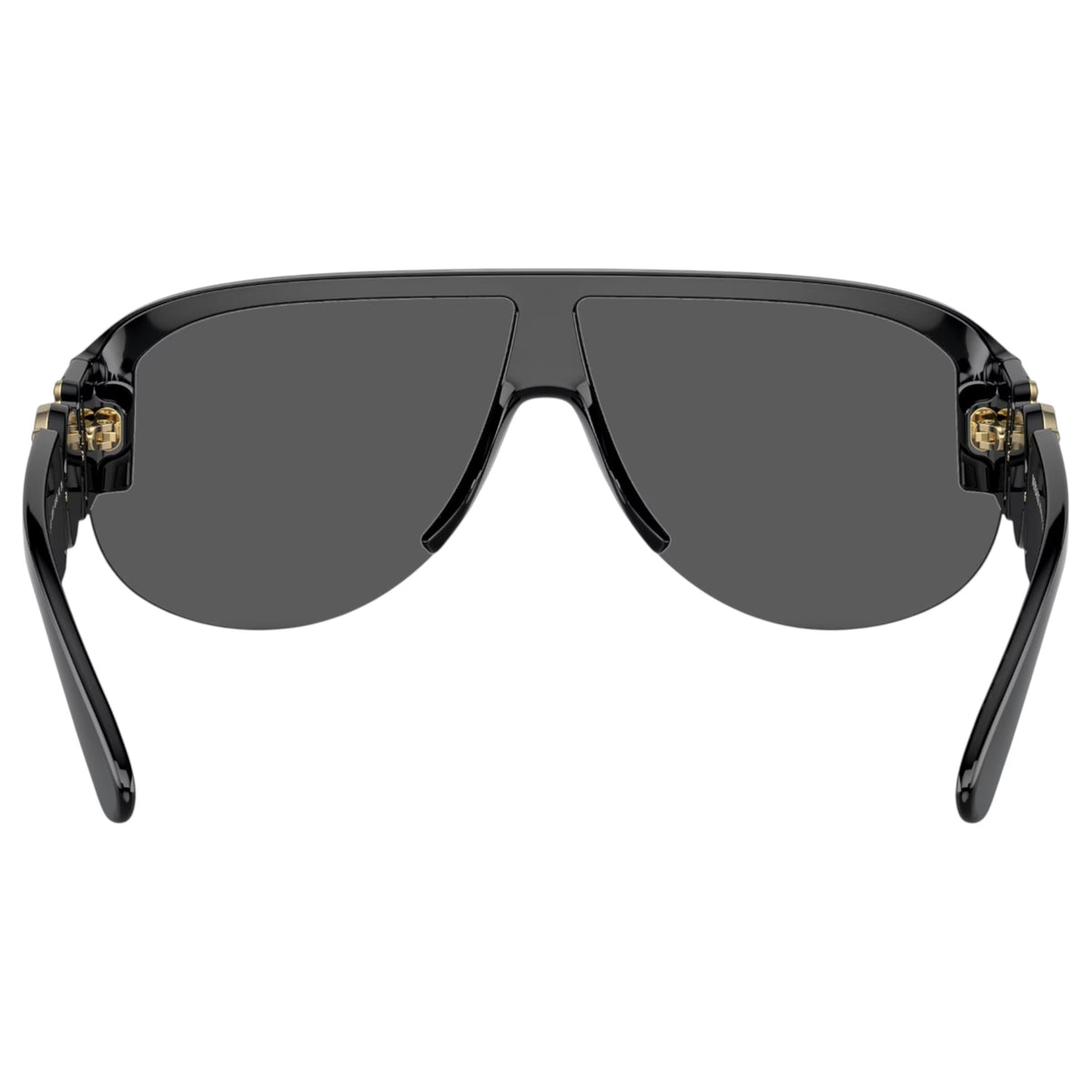 Mens Versace VE4391 Sunglasses Black/Dark Grey