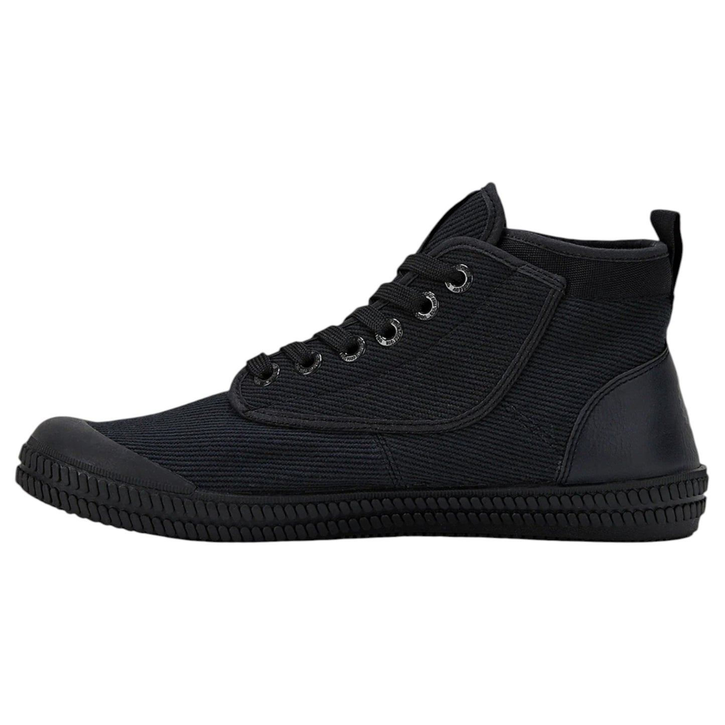 Mens Volley Heritage High Shoes Black