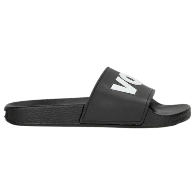 Mens Volley Pool Slides Black/White