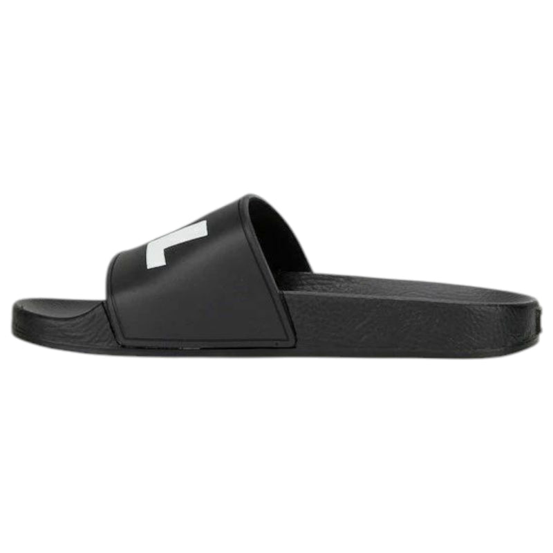 Mens Volley Pool Slides Black/White