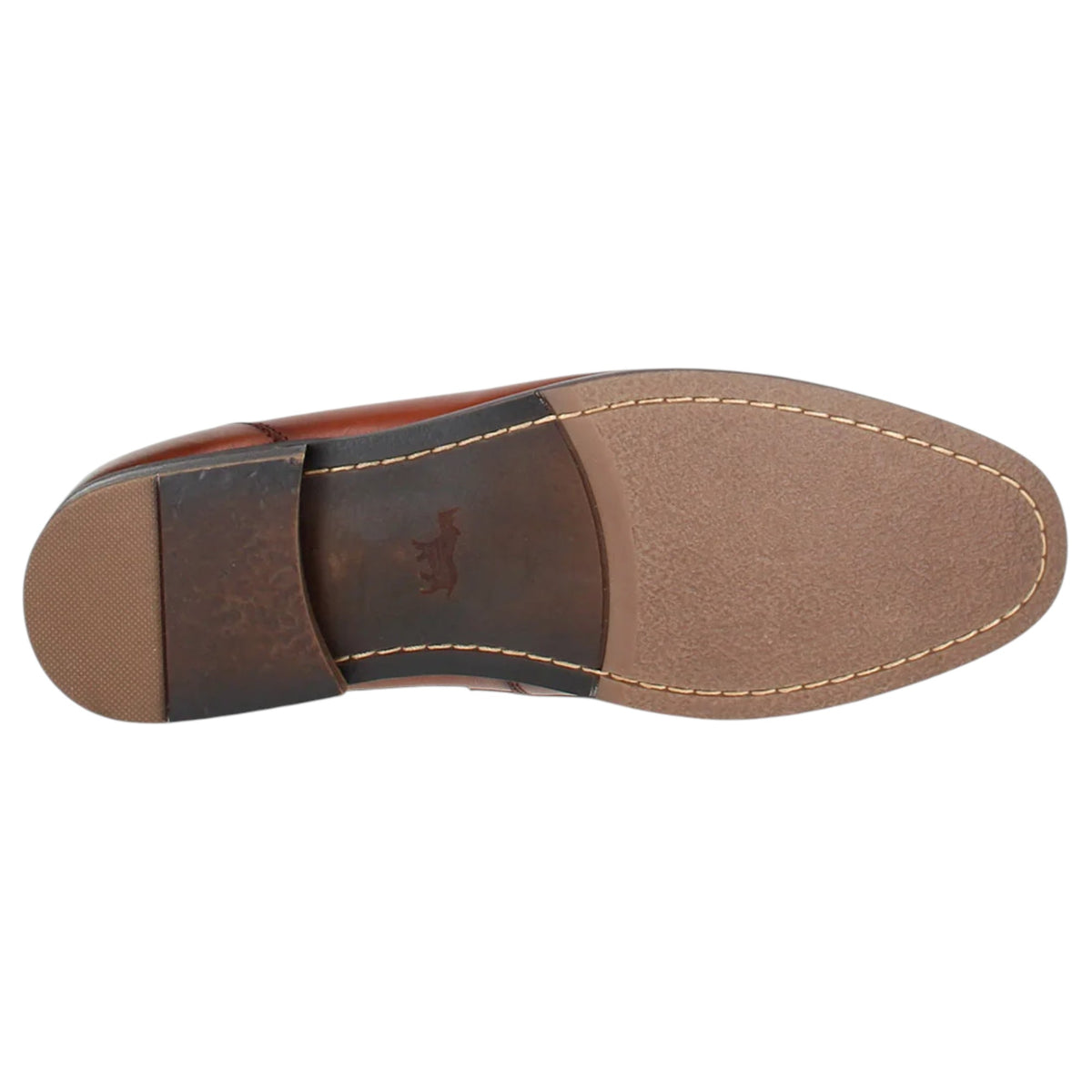Mens Wild Rhino George Loafers Shoes Cognac