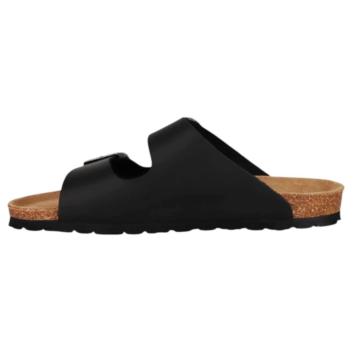 Mens Wild Rhino Mannix Leather Sandals Black