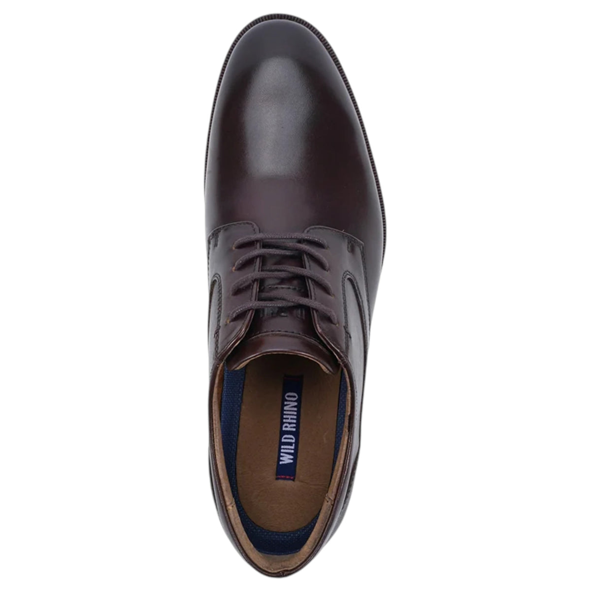 Mens Wild Rhino Worth Shoes Dark Brown
