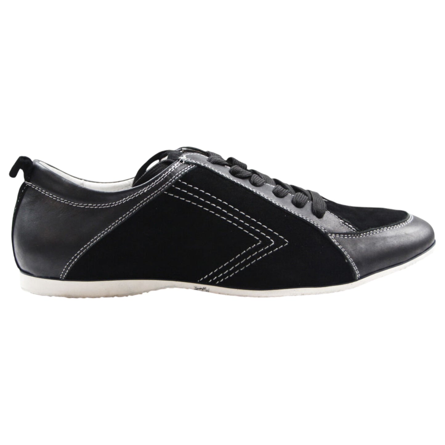 Mens Zasel Anton Shoes Black / Dark Grey