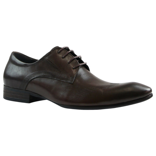 Mens Zasel Peter Shoes Dark Brown