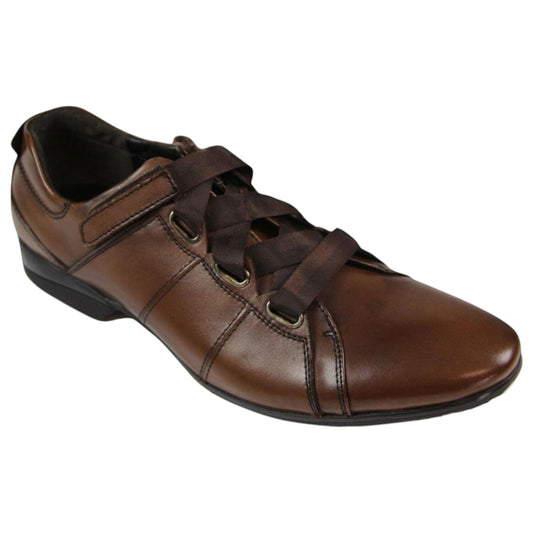 Mens Zasel Salah Shoes Brown