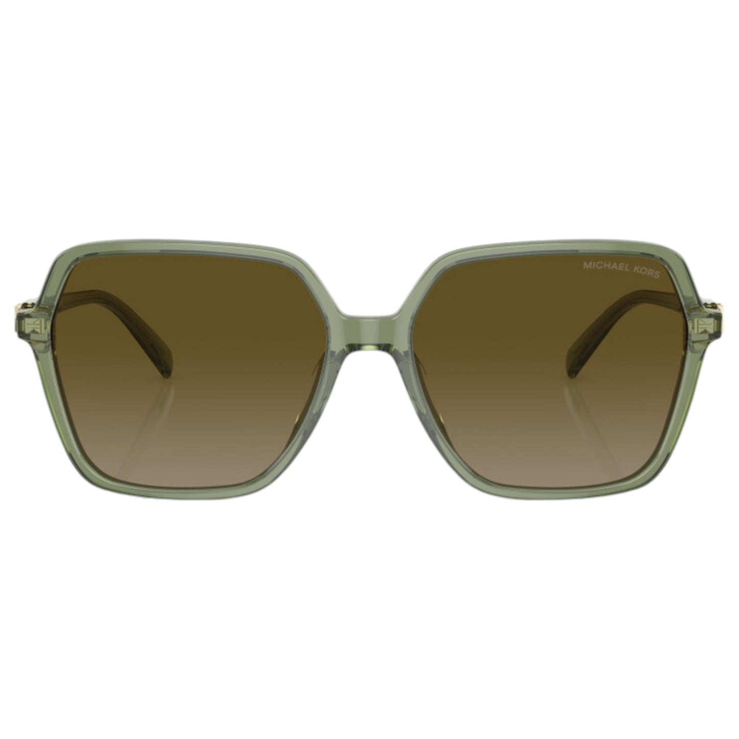 Womens Michael Kors Jasper MK2196U Sunglasses Green Transparent/Green