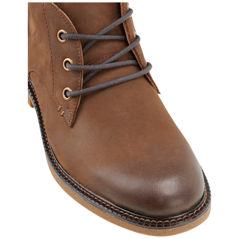 Mens Hush Puppies Minnesota Boots Tan Rub