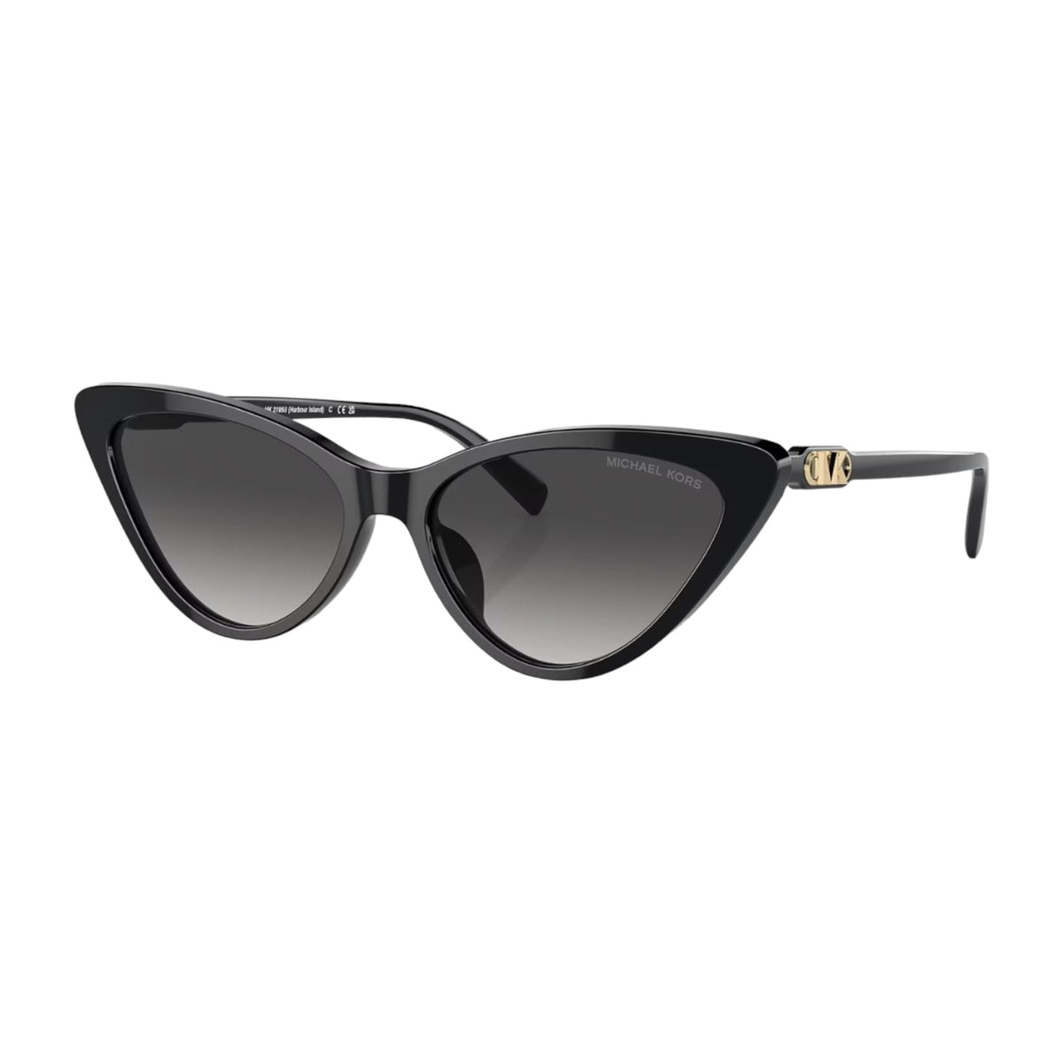Womens Michael Kors Harbour Island MK2195U Sunglasses Black/Dark Grey Gradient