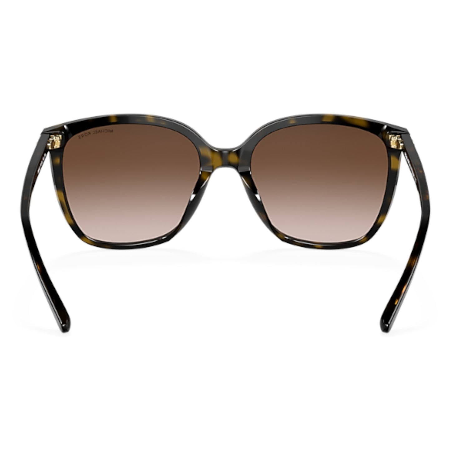 Women Michael Kors Tortoise Square Brown Gradient Sunglasses
