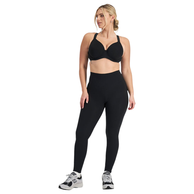 3 x Womens Bonds Move Black Athletic Leggings