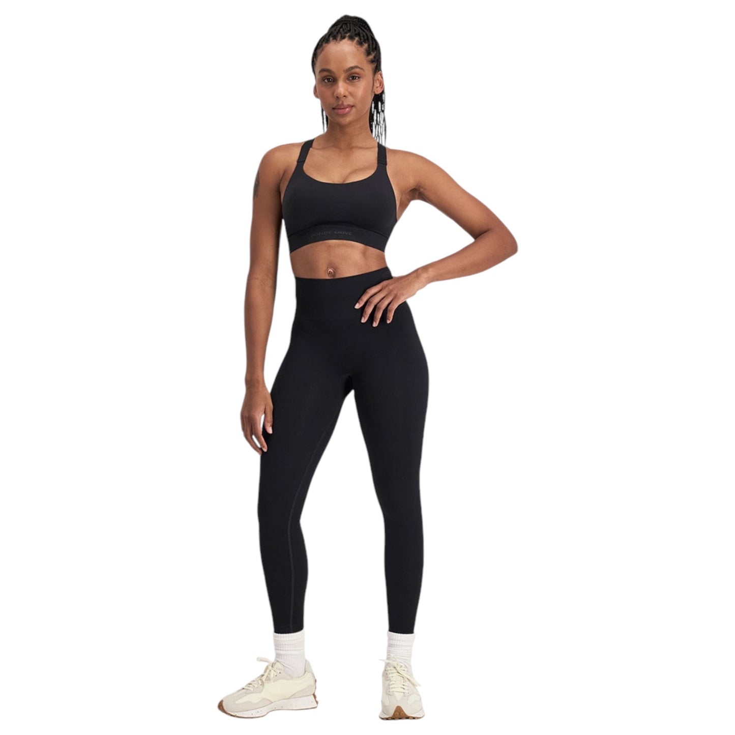 Womens Bonds Move Seamless Leggings Black