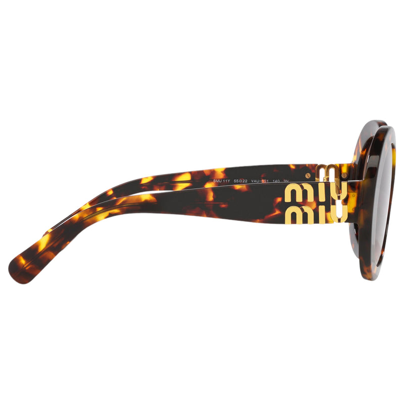 Womens Miu Miu Sunglasses Mu11ys Honey Havana/ Brown Gradient Sunnies