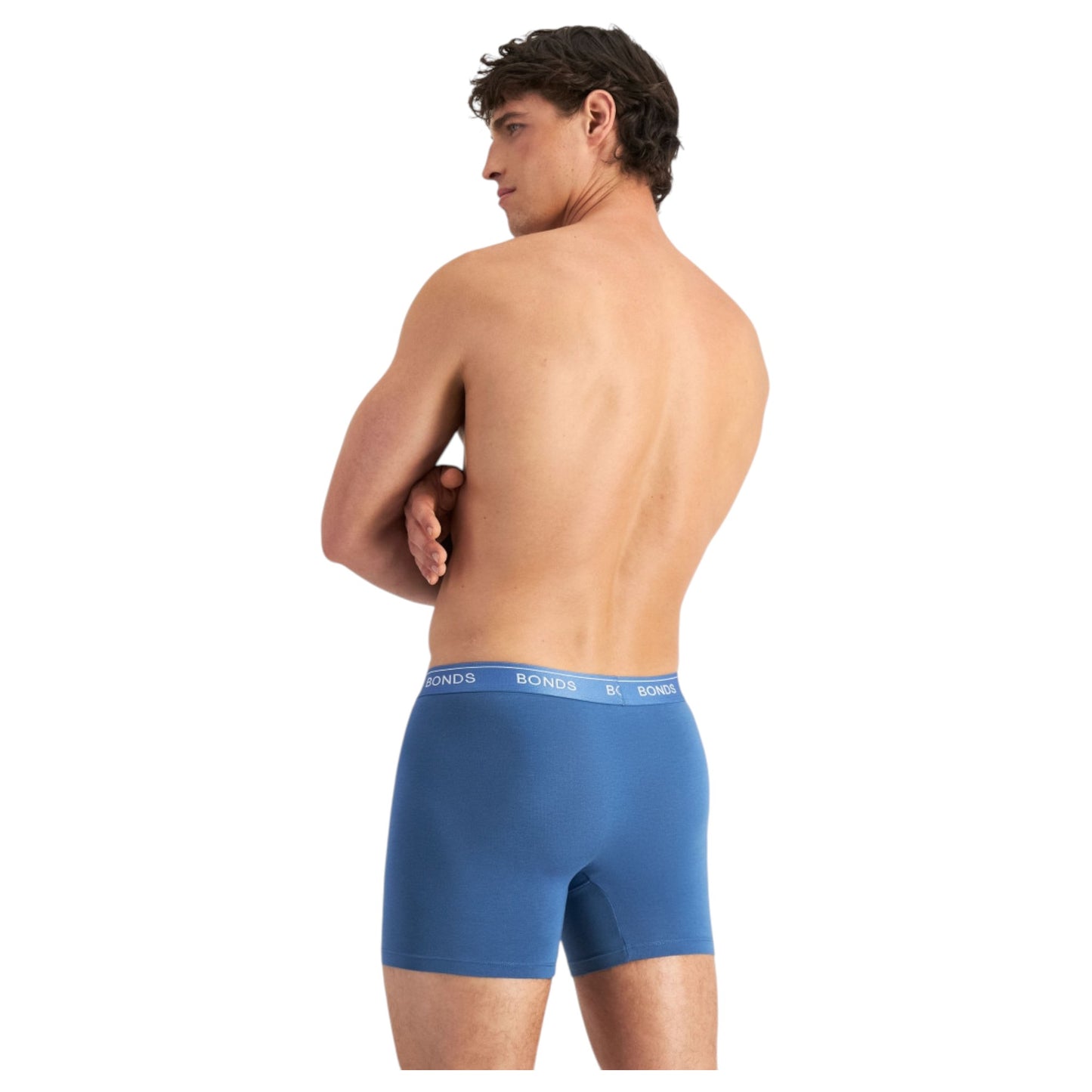3 Pack Mens Guyfront Luxe Mid Trunk Underwear Multi
