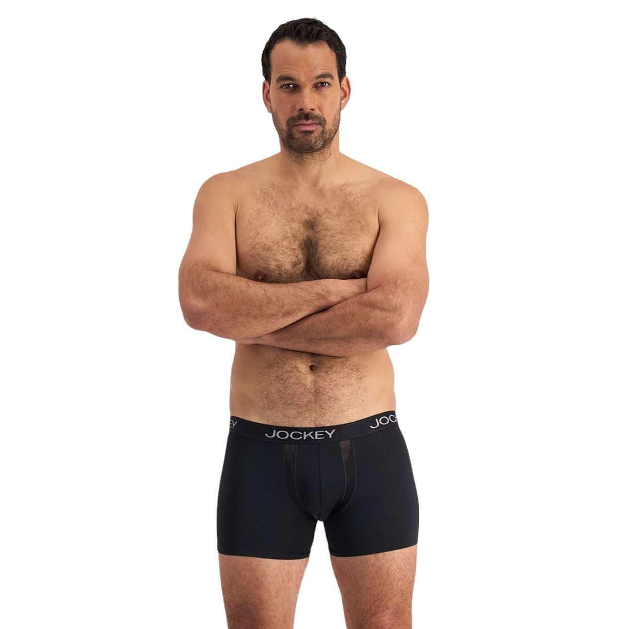 2 Pack Mens Jockey Chafe Proof Pouch Trunks Underwear Multi