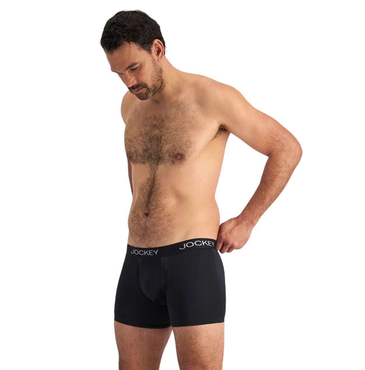 2 Pack Mens Jockey Chafe Proof Pouch Trunks Underwear Multi