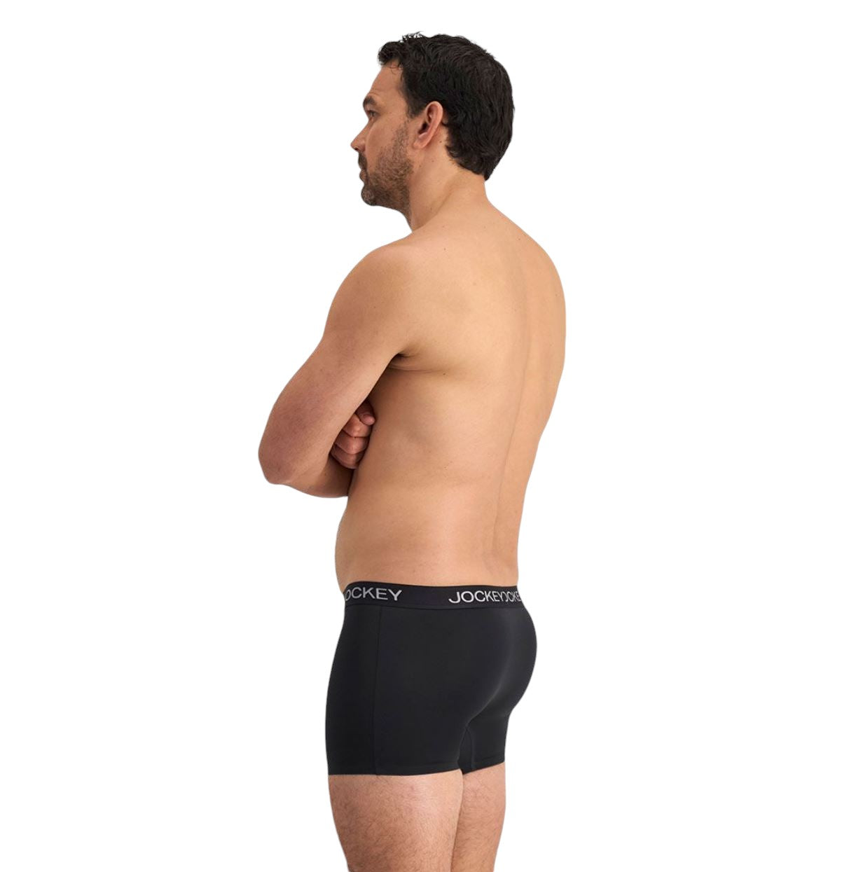 2 Pack Mens Jockey Chafe Proof Pouch Trunks Underwear Multi