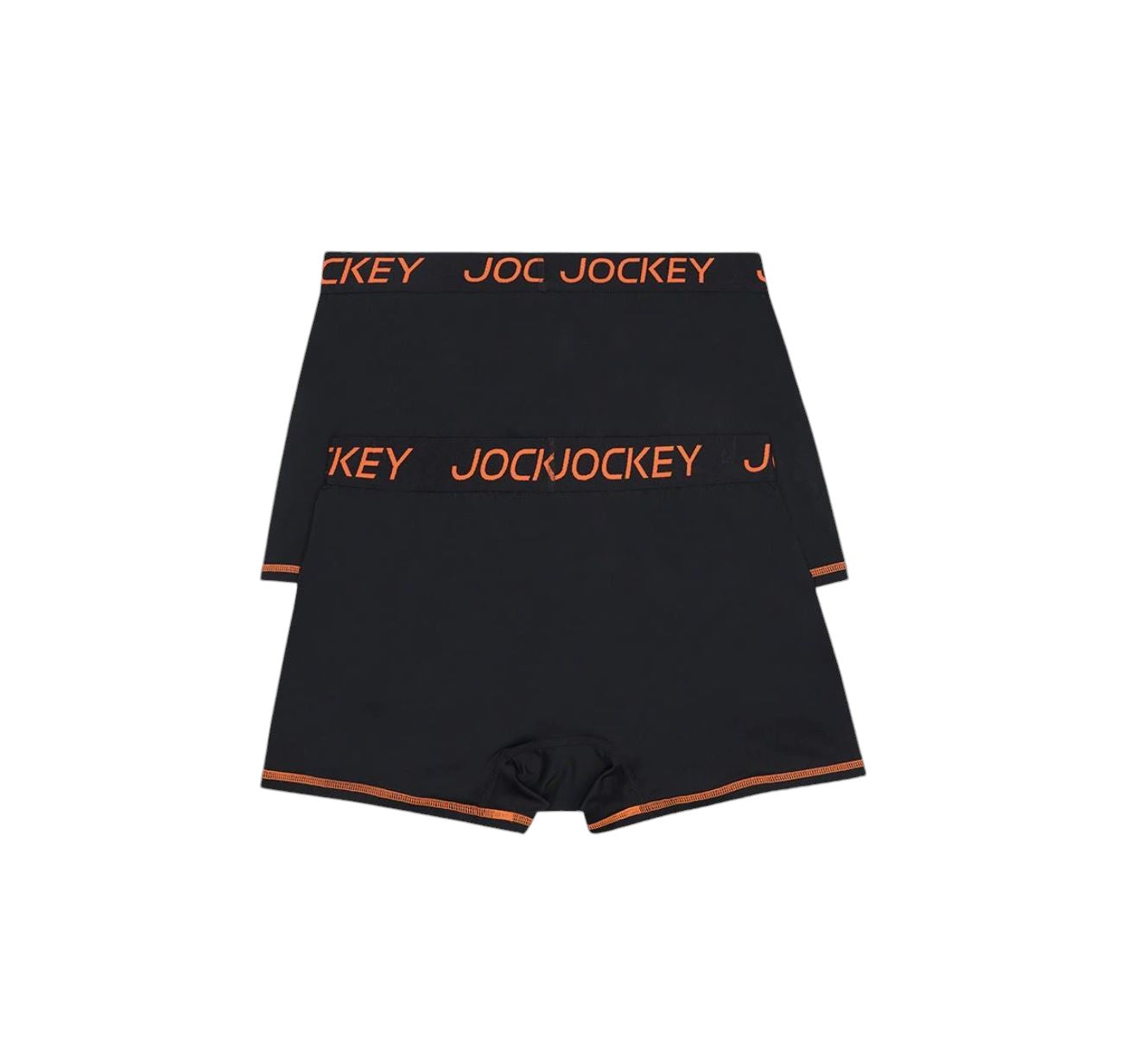 2 Pack Mens Jockey Performance Active Micro Trunks Underwear Black