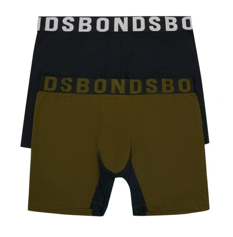 8 x Bonds Mens Chafe Off Trunks Underwear Undies 70K