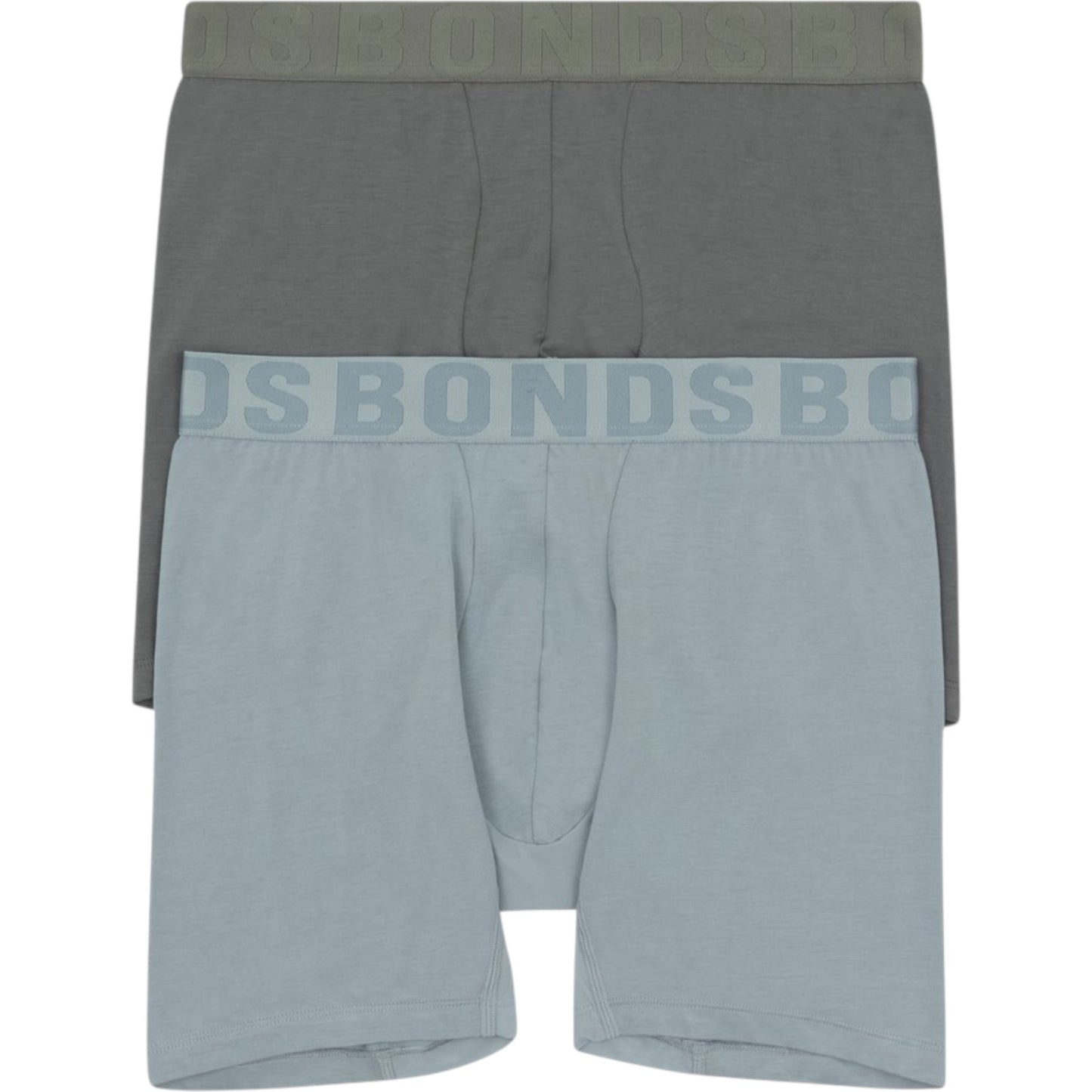 2 Pack Mens Bonds Chafe Off Trunks Underwear Multi