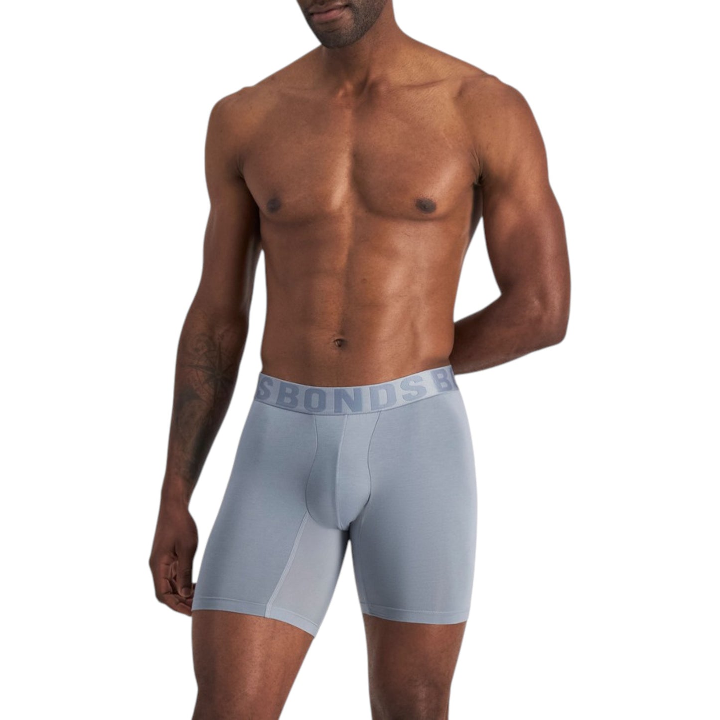 2 Pack Mens Bonds Chafe Off Trunks Underwear Multi