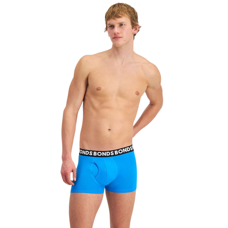 6 x Mens Bonds Classic Trunks Multi Underwear