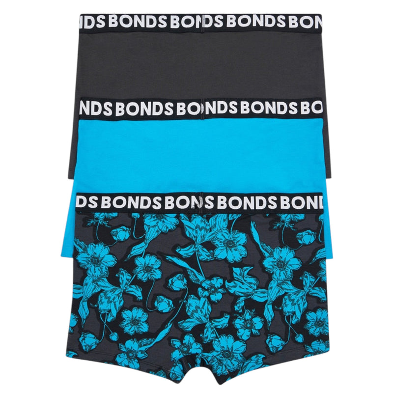 3 x Mens Bonds Classic Trunks Multi Underwear