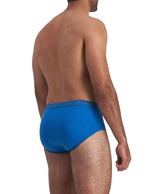 8 x Jockey Mens Hipster Y-Front Brief Underwear - Blue