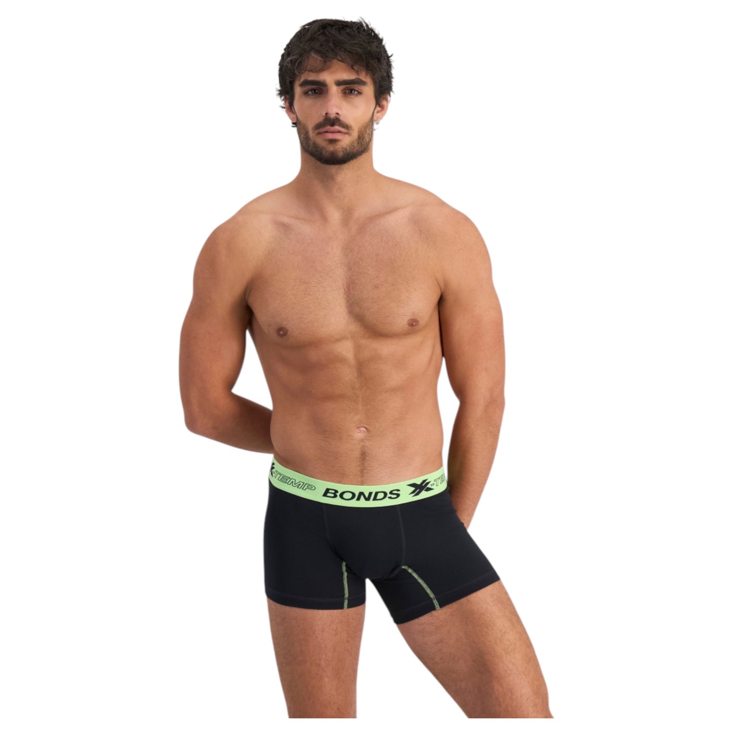3 Pack Men Bonds X-Temp Trunks Black